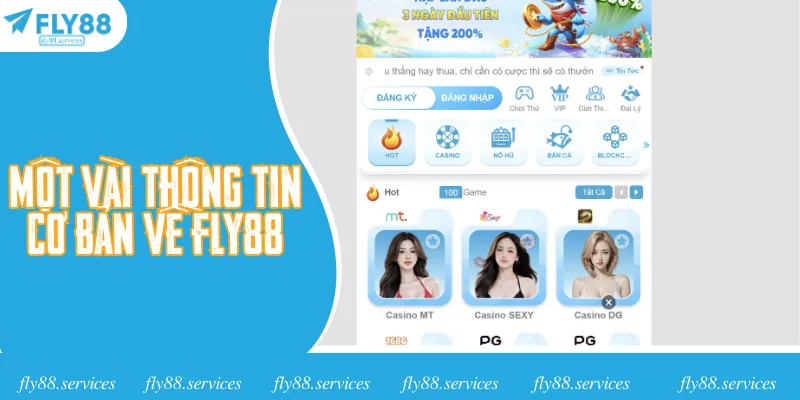 Một vài thông tin cơ bản về FLY88